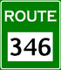 Route 346 shield