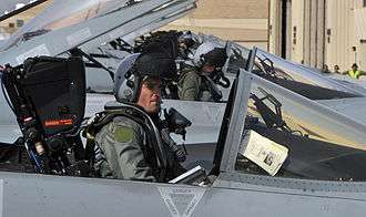  A row of helmeted pilots in the cockpits of their fighter jets