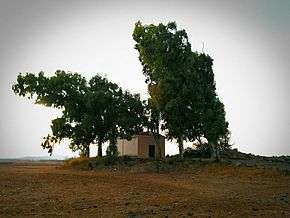 Areal view of Nuraghe