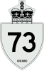 Highway 73 shield