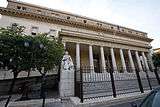 Palace of Justice with sculpture of Jean-Étienne-Marie Portalis on the left side