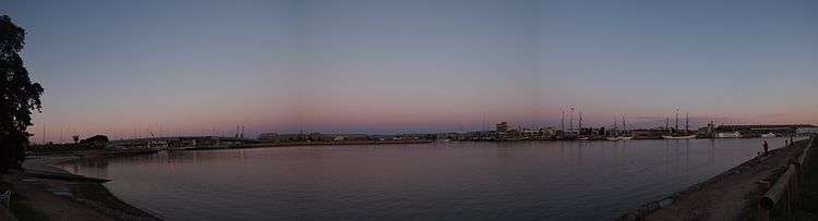 Tall ships in Port Adelaide