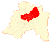 Location in the Santiago Metropolitan Region