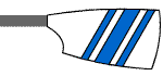 Image showing the rowing club's blade colours