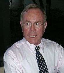 Richard Rhodes at a book signing in Atlanta, Georgia, in 2004