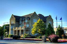 Government house, on the former Royal Alberta Museum grounds in Glenora