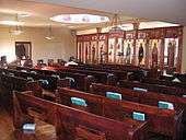 Saint Anne's church interior in 2013 after remodeling