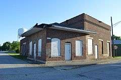 Shelburn Interurban Depot-THI&E Interurban Depot