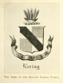 Arms of the Spanish Lorings