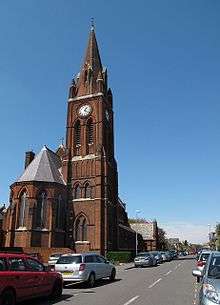 St Lukes church, Kingston-upon-Thames- south end