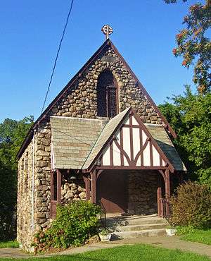 Front view of St. Mark's Episcopal Church