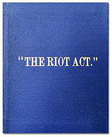 The Riot Act