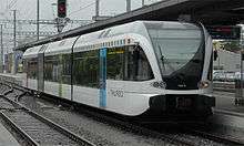 A THURBO Stadler GTW at Weinfelden, 2009.