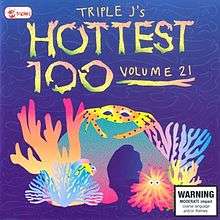 Album cover for Triple J's Hottest 100 Volume 21