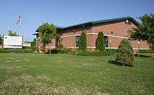 Verdigris Town Hall building