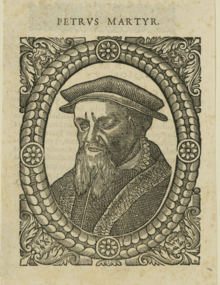 Engraving of Vermigli